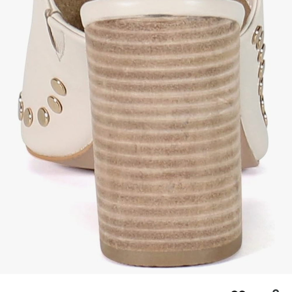NWOB Diba True Twin Crest Women's Heeled Mules Size: 9 - Picture 3 of 6